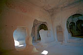 Cappadocia, Zelve open air museum, Balikli Kilise (The Church with Fishes)